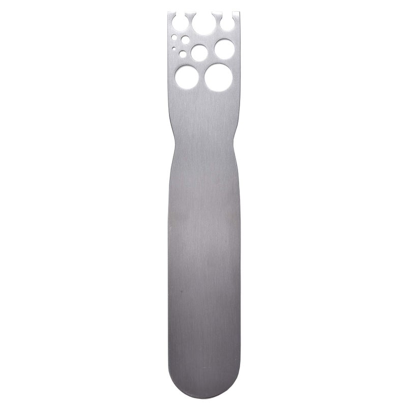 DOMG Herb Stripper, Stainless Steel herb Leaf Zip Tool for Kale, Chard, Collard Greens, Thyme and Rosemary - Image 1